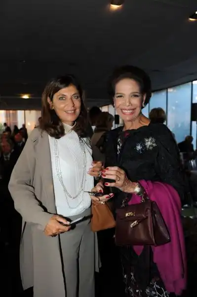 Raffaella Chiariello e Marisela Federici 