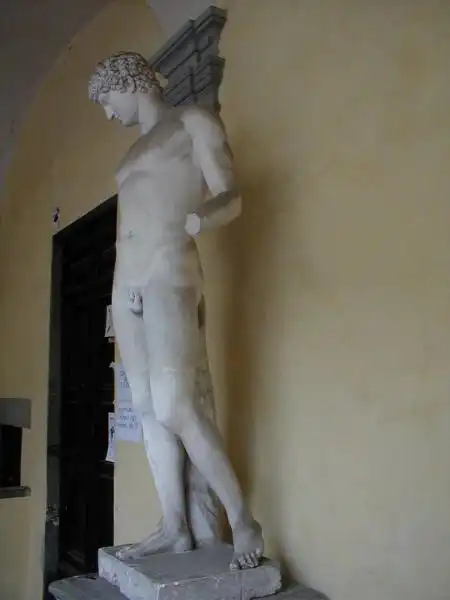 Statua Accademia senza pene 