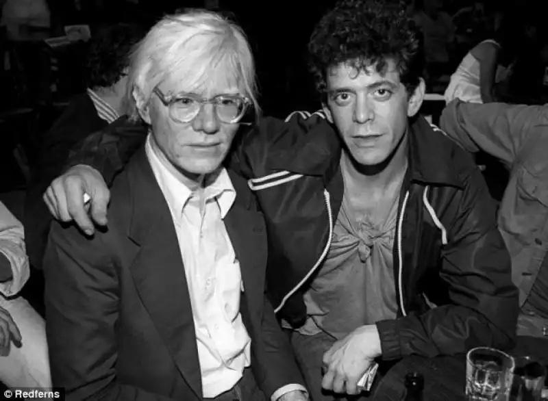 WARHOL E LOU REED article D x 