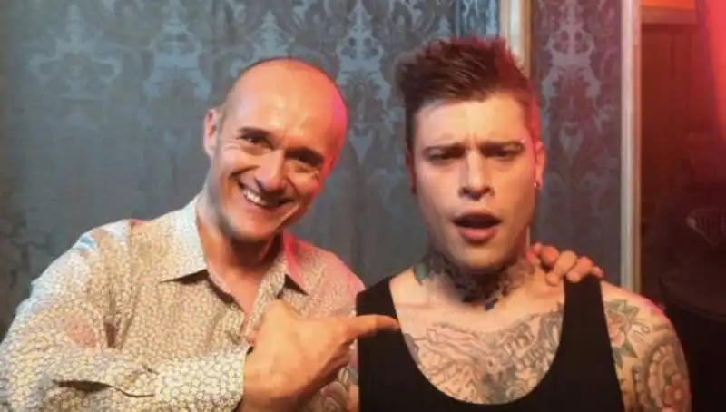 alfonso signorini e fedez