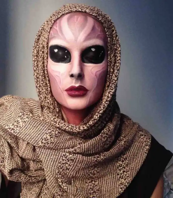 alien   trucco per halloween   