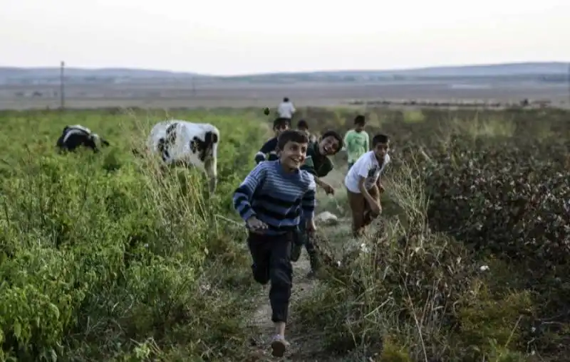 bambini curdi in turchia