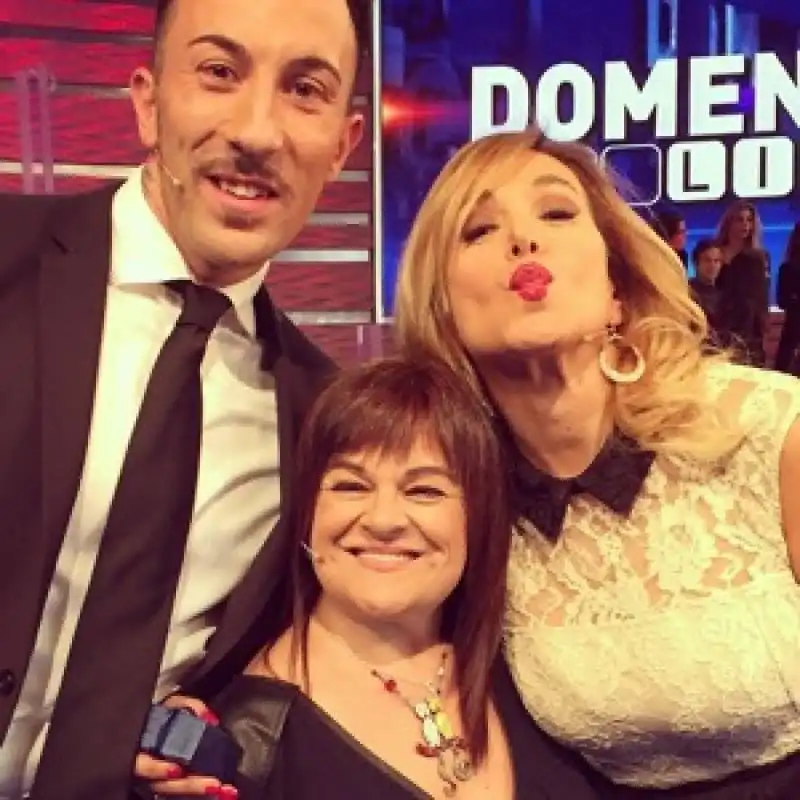 barbara d urso stefania pezzopane con il compagno