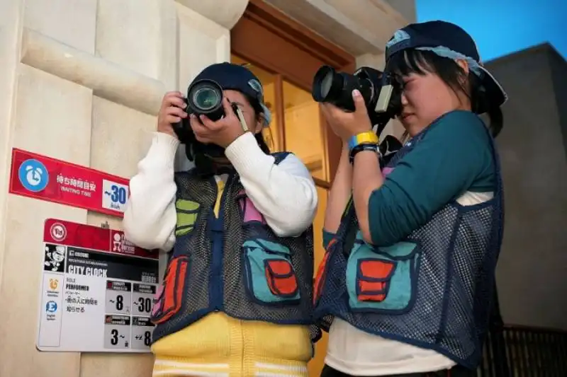 bimbi fotografi a kidzania