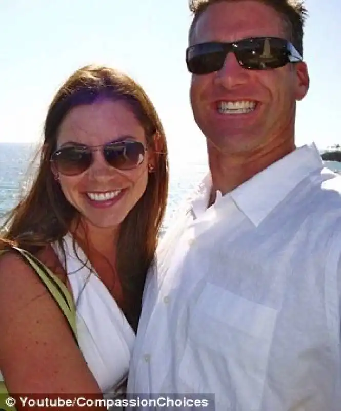 brittany maynard e suo marito 2