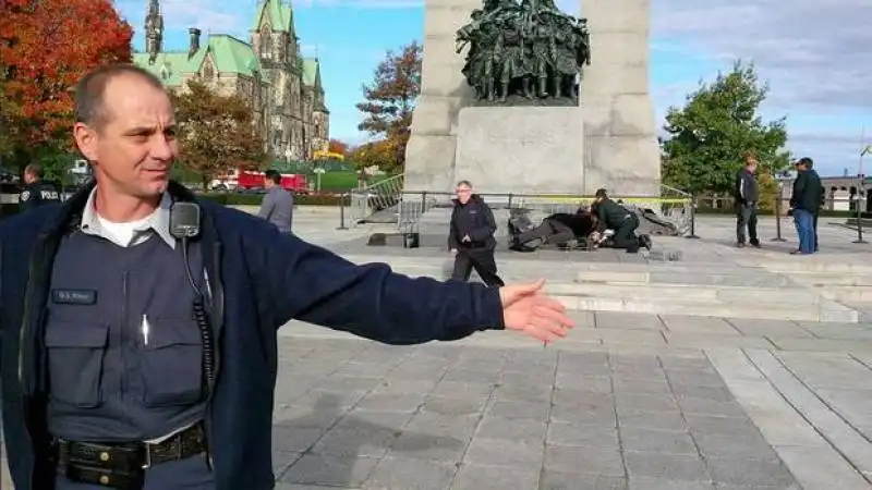 canada un ferito dalla sparatoria al memoriale di guerra