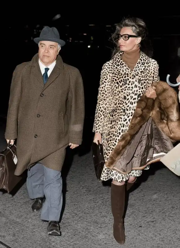 carlo ponti e sophia loren in svizzera nel 1967