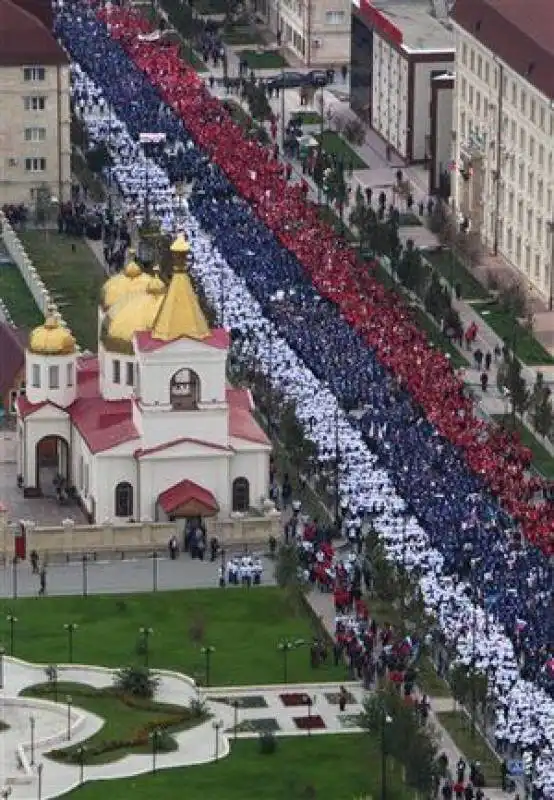 celebrazioni per il compleanno di putin