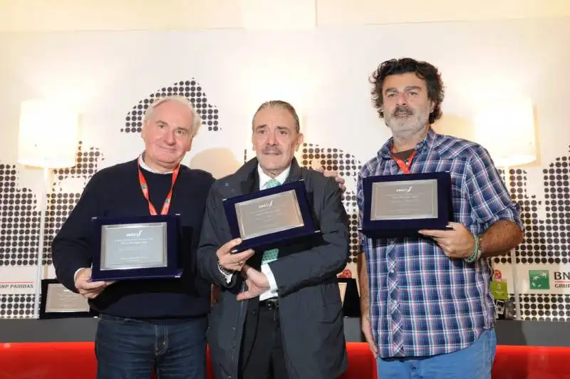 claudio onorati rino barillari adolfo franzo premiati dal sngci