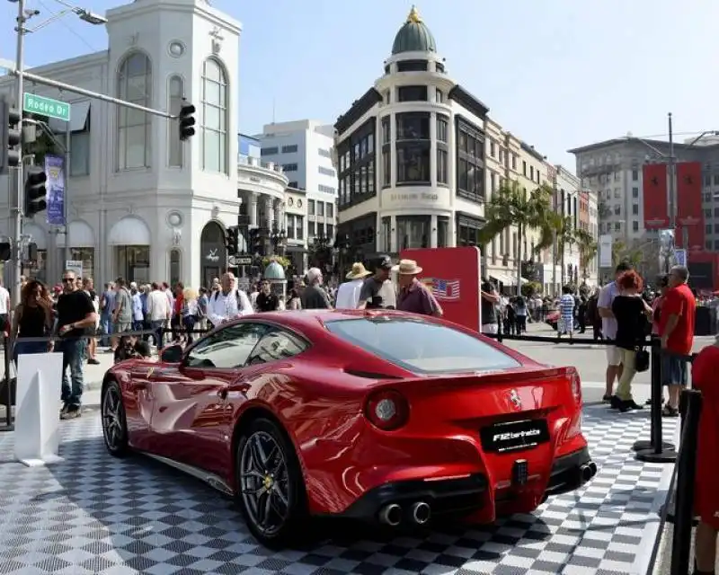 ferrari star a los angeles, festa per i 60 anni in usa 5