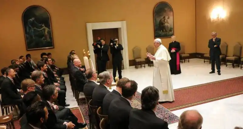 il bayern monaco incontra papa francesco bergoglio 5