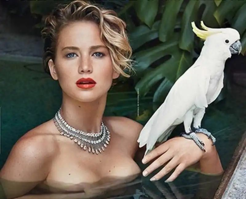 jennifer lawrence topless vanity fair