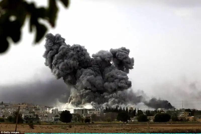 kobane assediata dall'isis 1