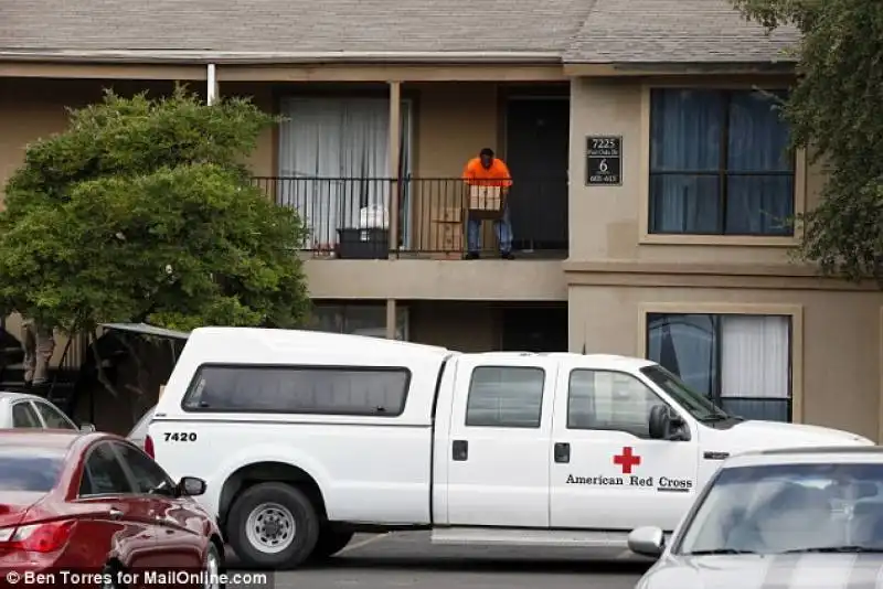 la casa di dallas dove e stato il primo malato di ebola