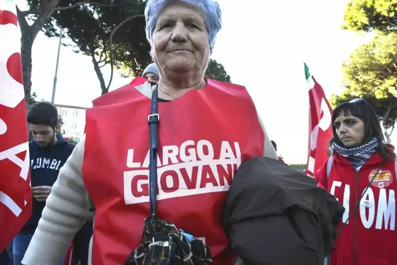 manifestazione cgil  