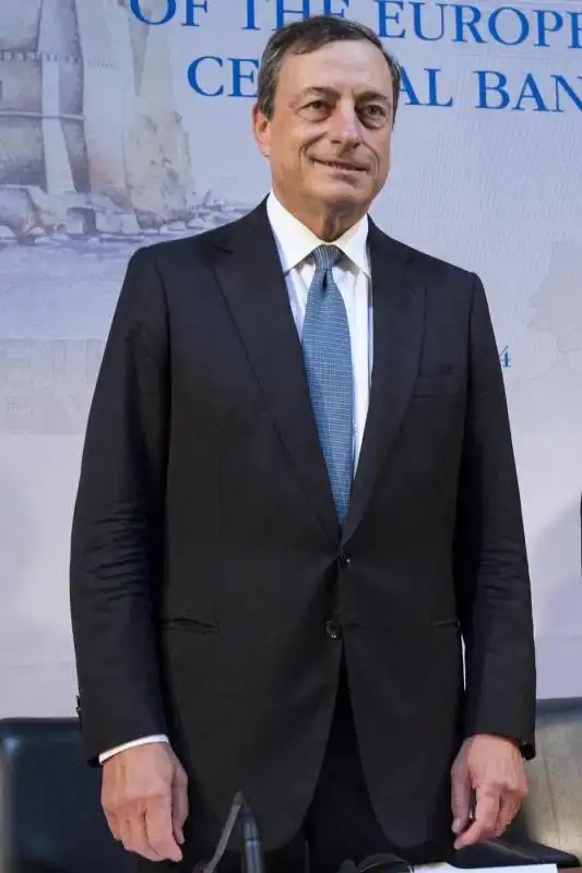 Mario Draghi a Napoli