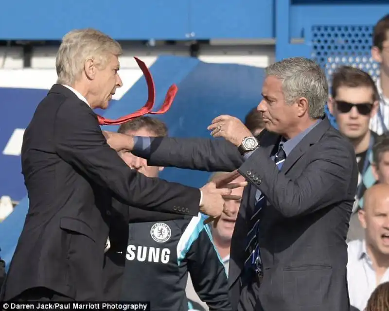 mourinho contro wenger