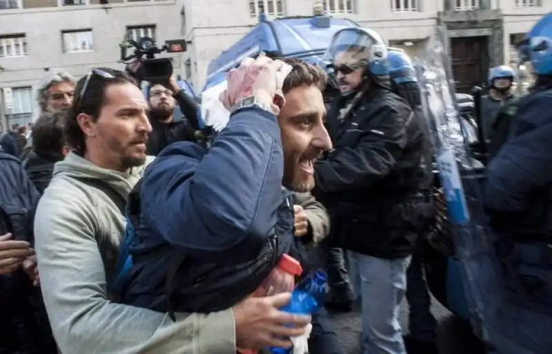 operai delle acciaierie terni in corteo a roma, feriti in scontri con polizia 2