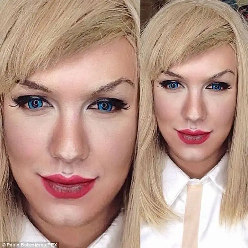 paolo ballesteros diventa taylor swift 