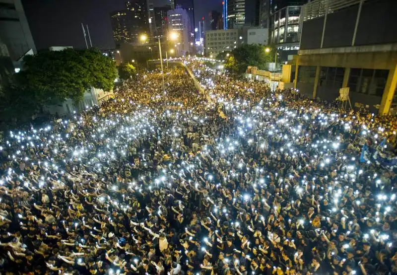 protesta tecnolgica a hong kong