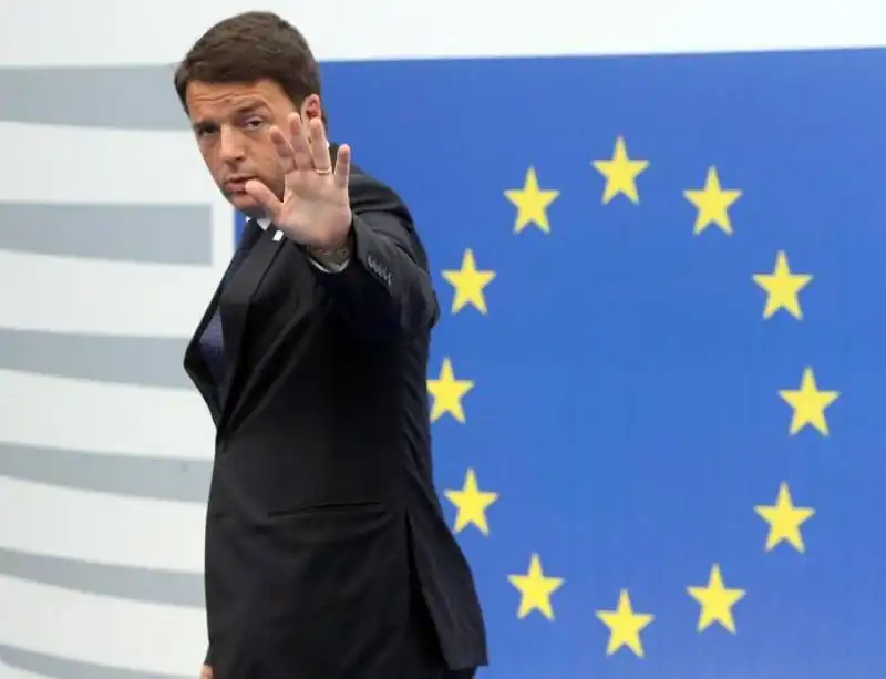 renzi al vertice ue di milano 