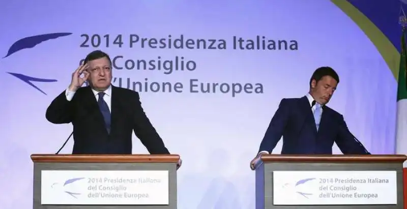 renzi e barroso