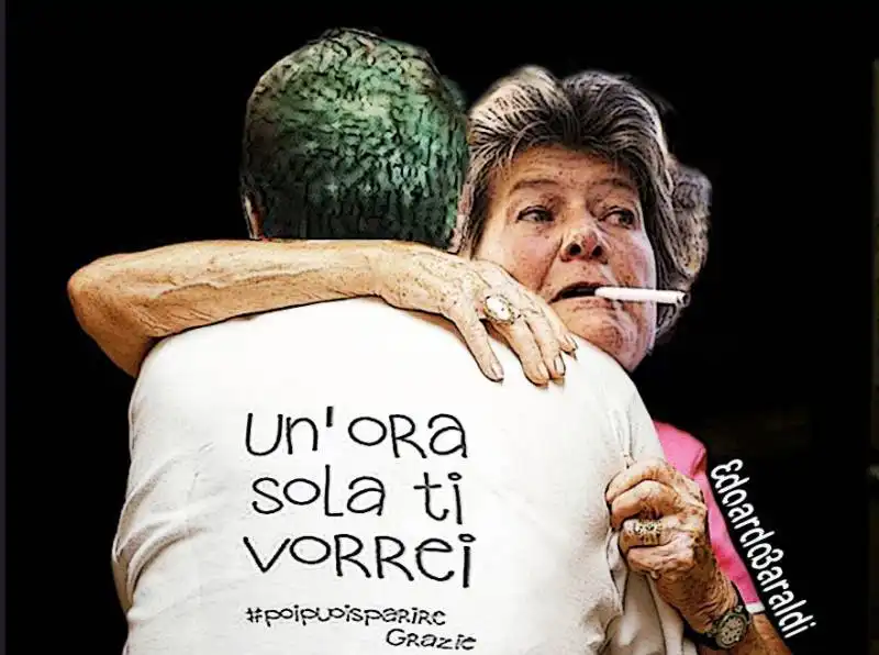 renzi e camusso   baraldi