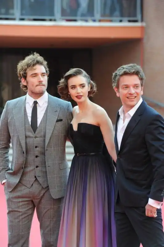 sam claflin  lily collins  christian ditter