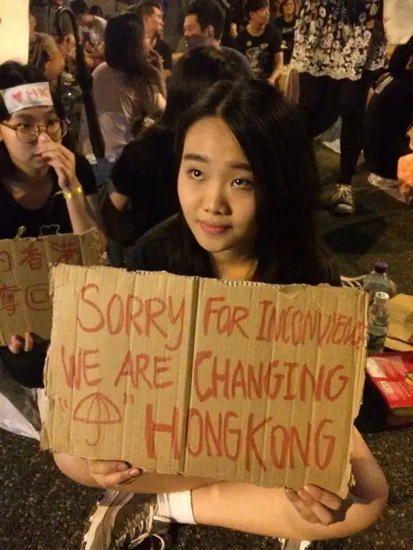 scuse per gli inconvenienti a hong kong