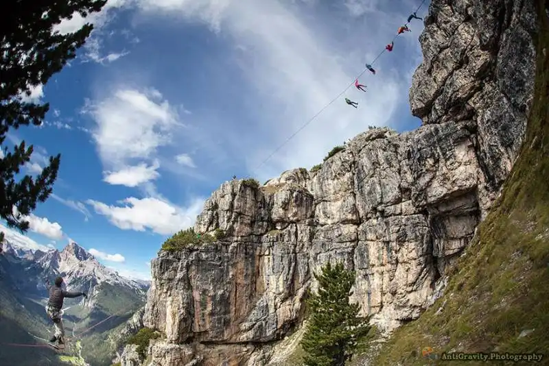 slack line festival amache sospese nel vuoto 15