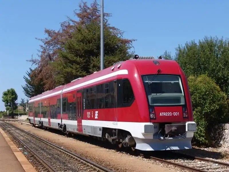 TRENO DELLE FERROVIE SUD EST