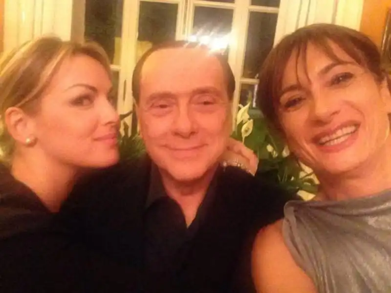 vladimir luxuria con francesca pascale e silvio berlusconi