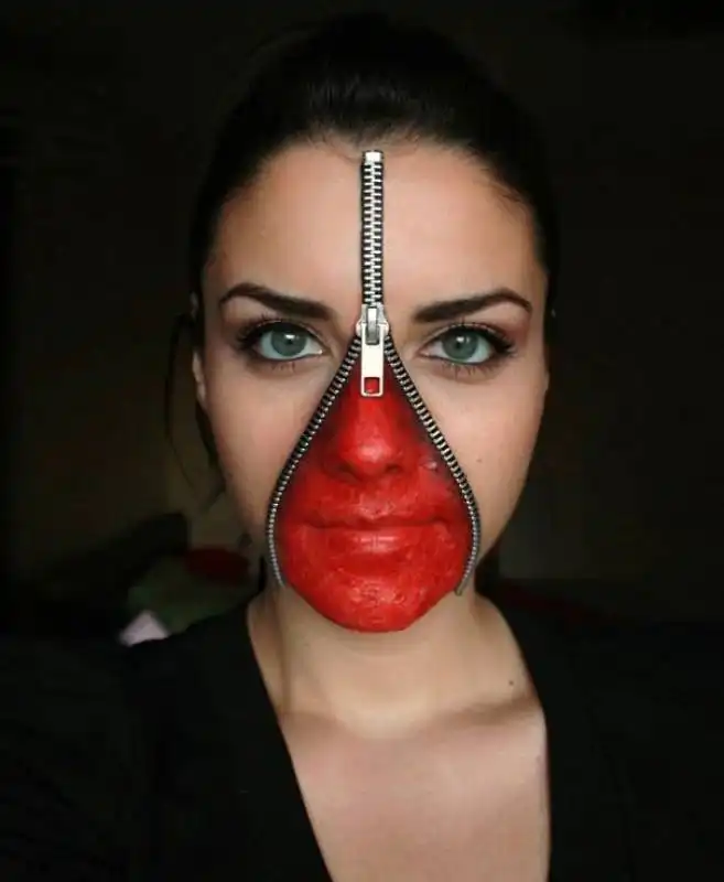 zip   trucco per halloween   