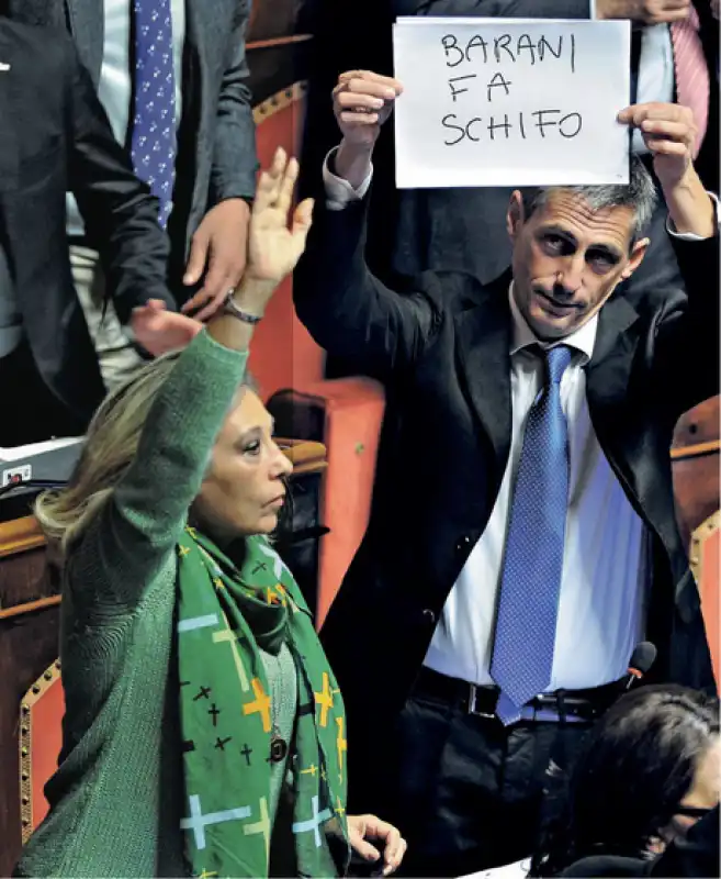 airola contro barani rissa senato