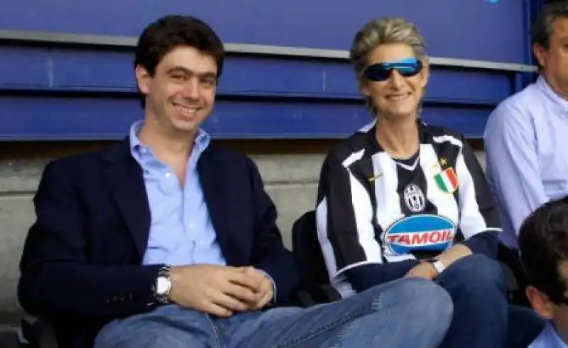 andrea agnelli con la madre 