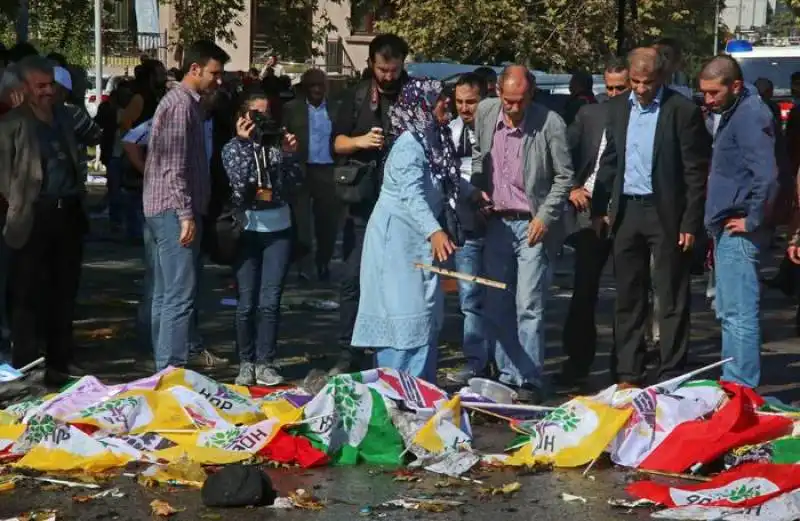 ankara   attentato alla stazione