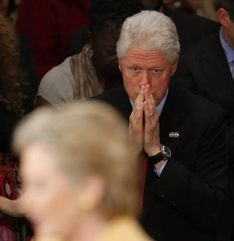 bill clinton a un discorsi di hillary