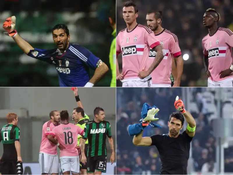 BUFFON SASSUOLO JUVENTUS