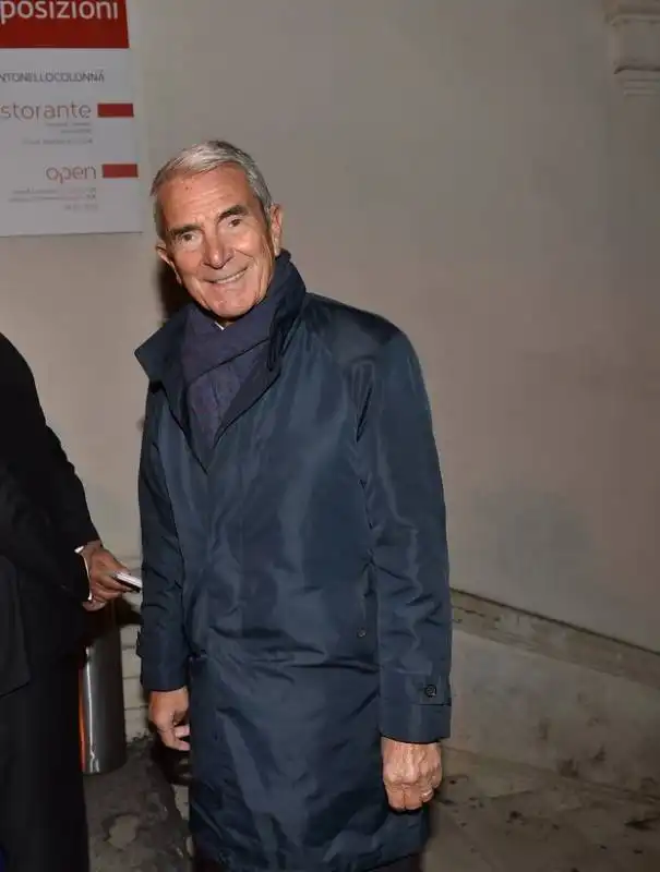 carlo rossella invitato alla cena di gala