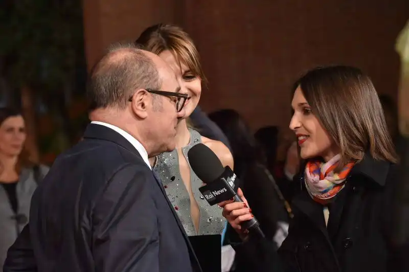 carlo verdone e paola cortellesi intervistati