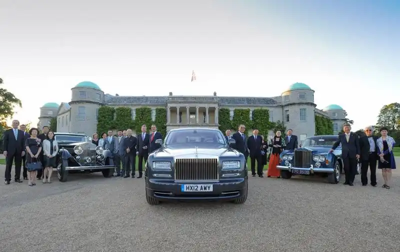 china entrepreneur club visita rolls royce