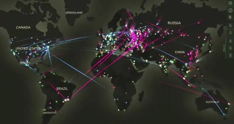 cyberattacchi in tempo reale di kasperksy