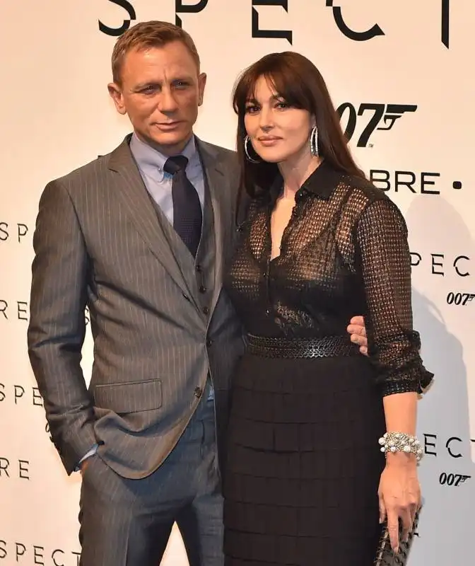 daniel craig e monica bellucci