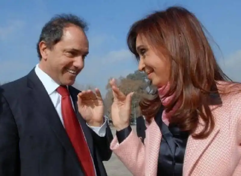 daniel scioli  cristina kirchner