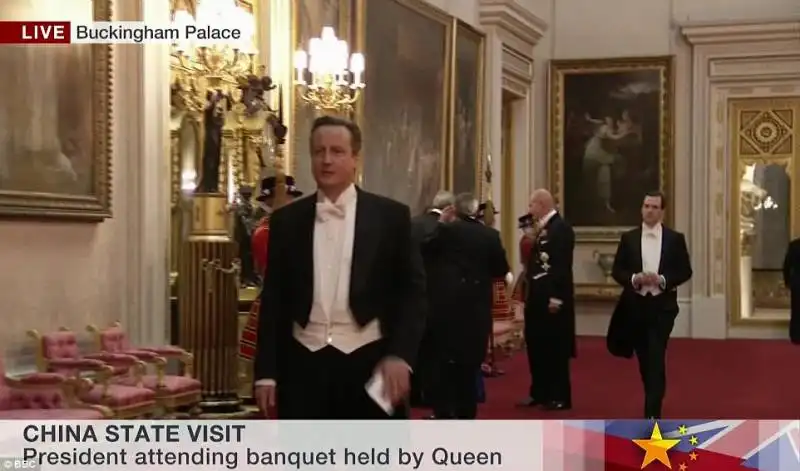 david cameron a buckingham palace