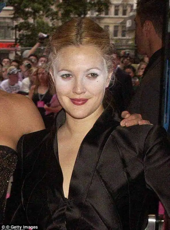 drew barrymore   crema di silice