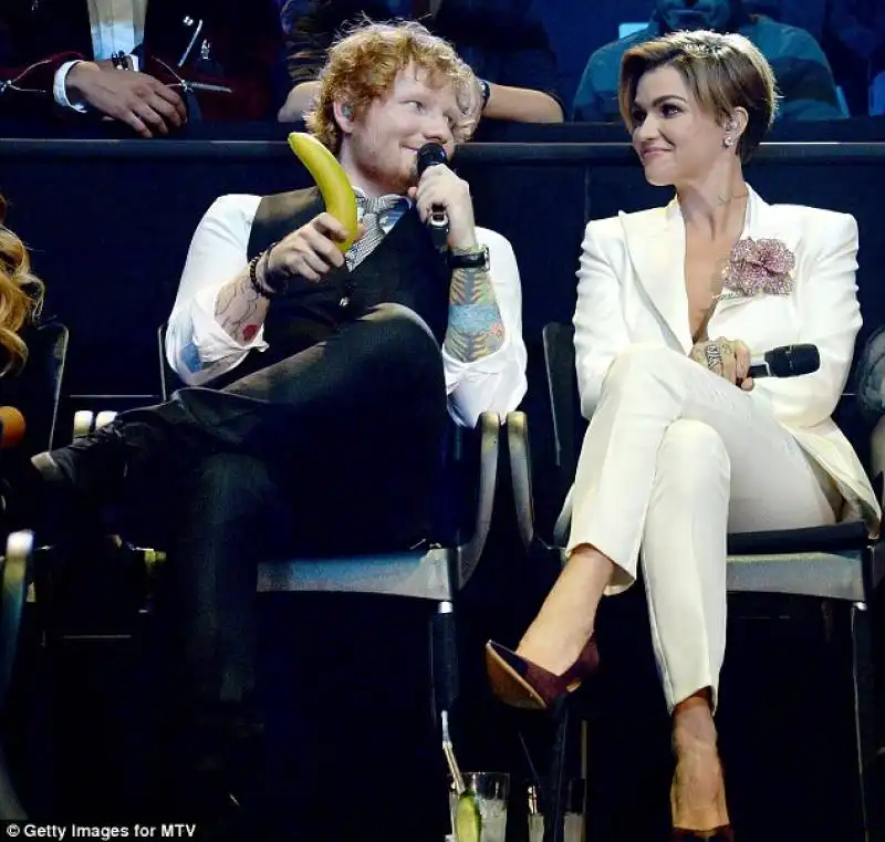 ed sheeran ruby rose   