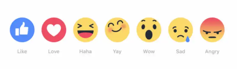 facebook i nuovi tasti faccine emoji reazioni  4