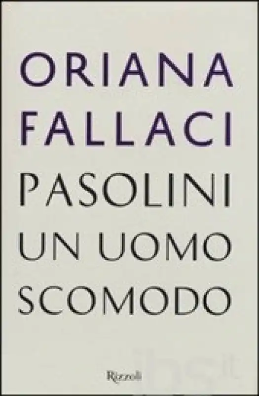 FALLACI COVER LIBRO PASOLINI