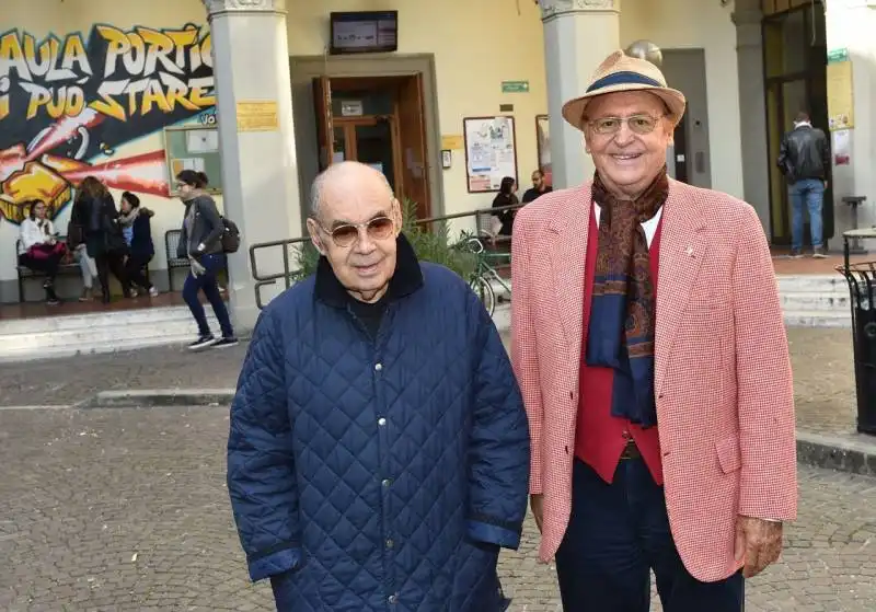 gianni boncompagni e renzo arbore all universita la sapienza